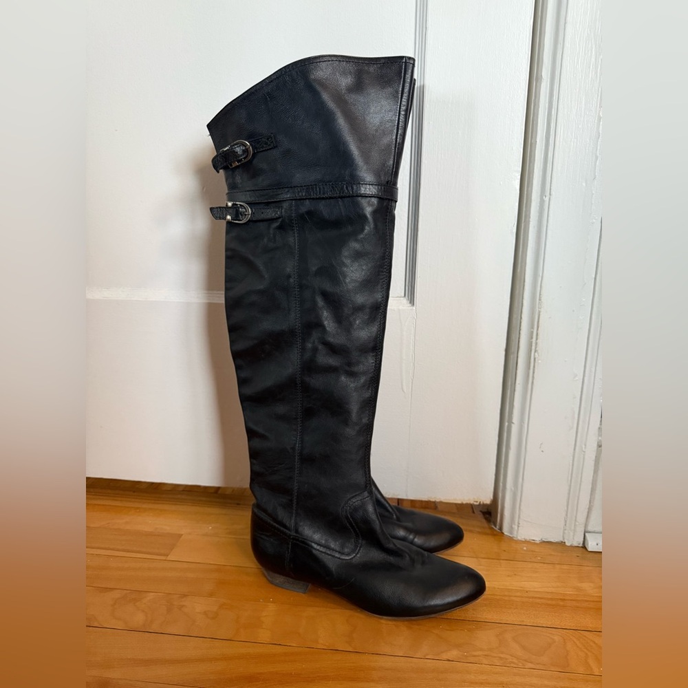 Aldo- over-the-knee leather boots